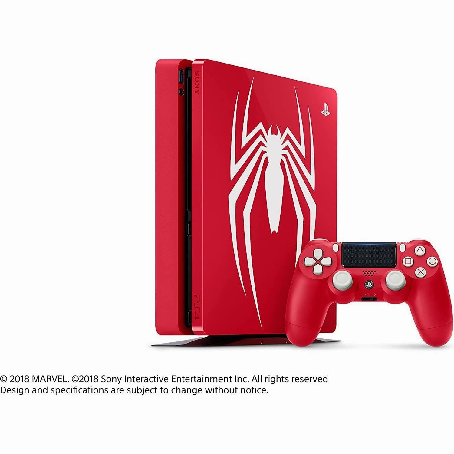 PlayStation 4 Pro Console, 1TB Spider-Man Red - Limited Edition