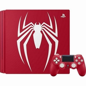 PlayStation 4 Pro Console, 1TB Spider-Man Red - Limited Edition nintendo switch,game console accessories,wireless controllers,gaming system