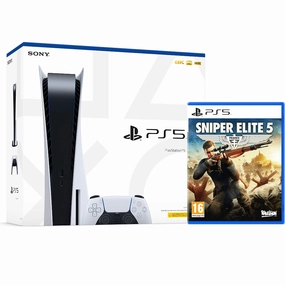 PlayStation 5 Console Disc Edition   Sniper Elite 5 for PS5 Game (Bundle) smartwatches for sale, fitness tracker watch, buy smartwatch online