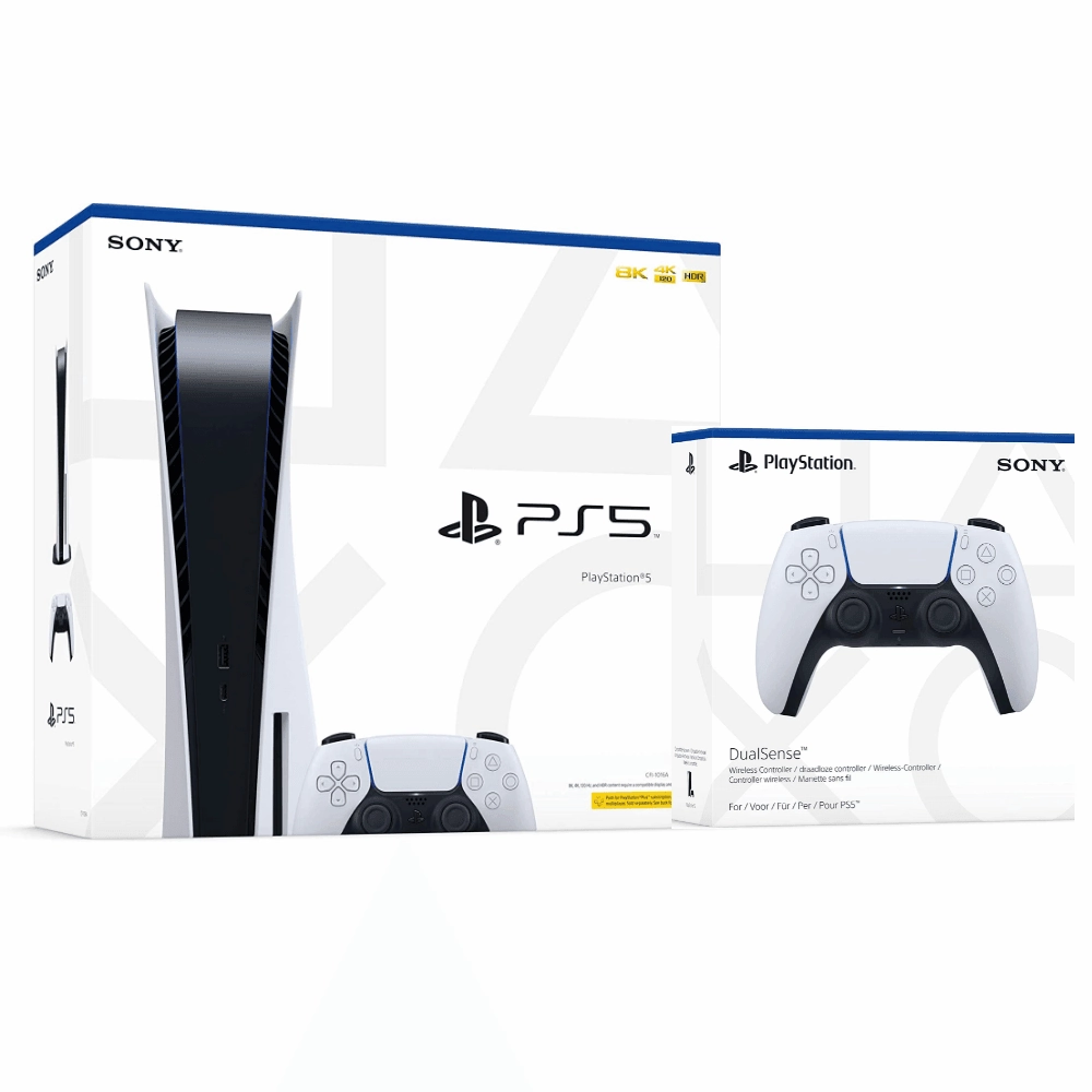 PlayStation 5 Console Disc Edition   with extra PlayStation 5 DualSense Wireless Controller(Bundle) smartwatches for sale, fitness tracker watch, buy smartwatch online