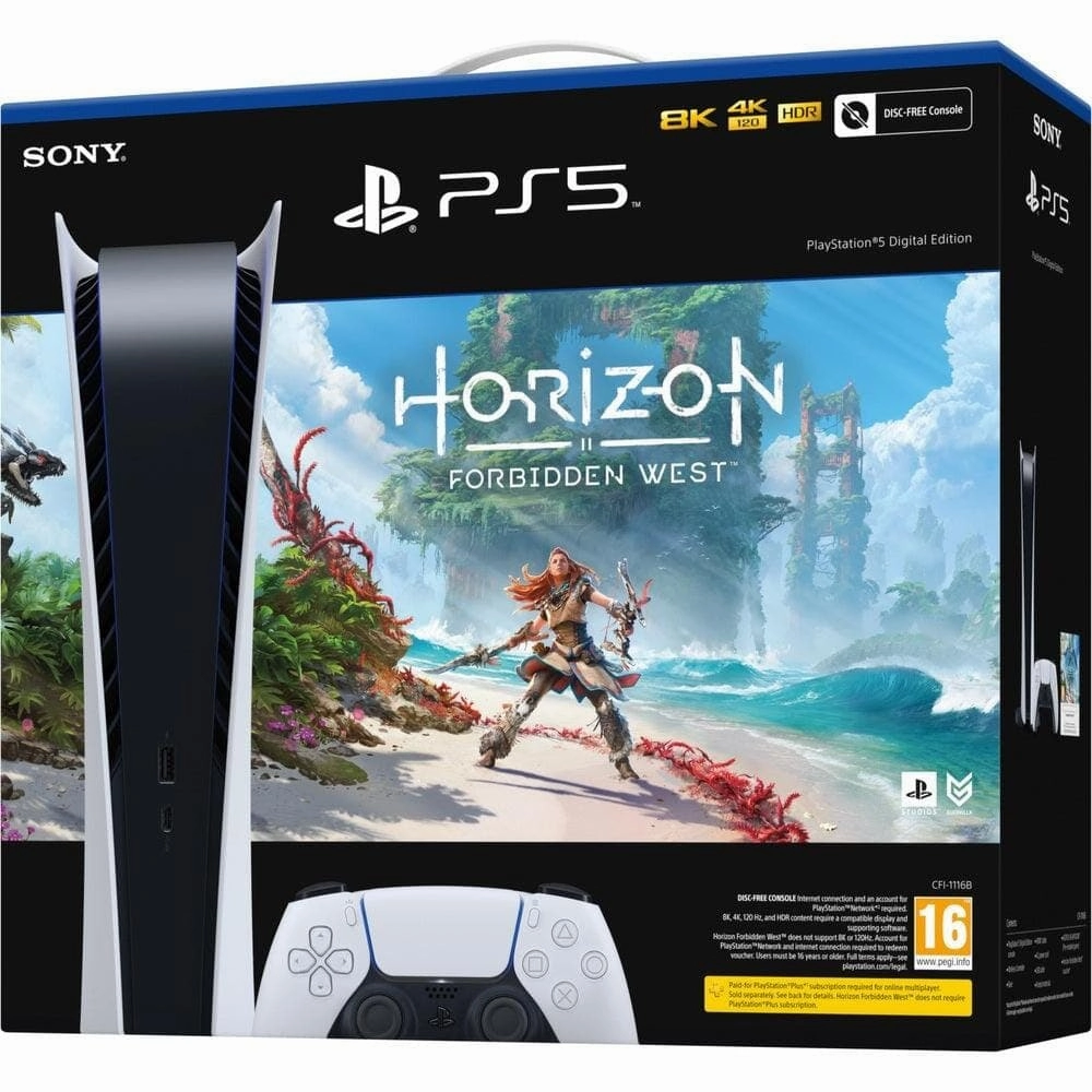 PlayStation 5 Digital Edition - Horizon Forbidden West Bundle (PS5) wireless headphones,bluetooth headphones,noise cancelling headphones,wireless earbuds