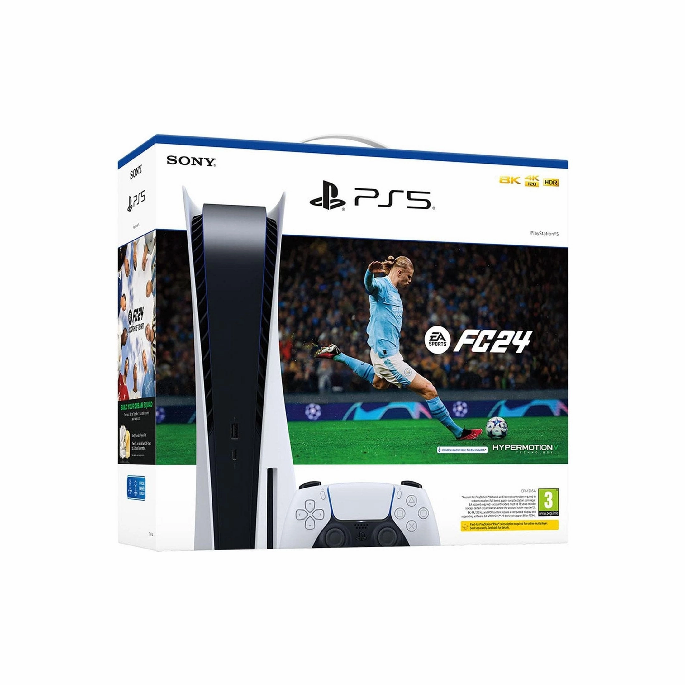 PlayStation 5 Disc Console & EA SPORTS FC 24 Bundle