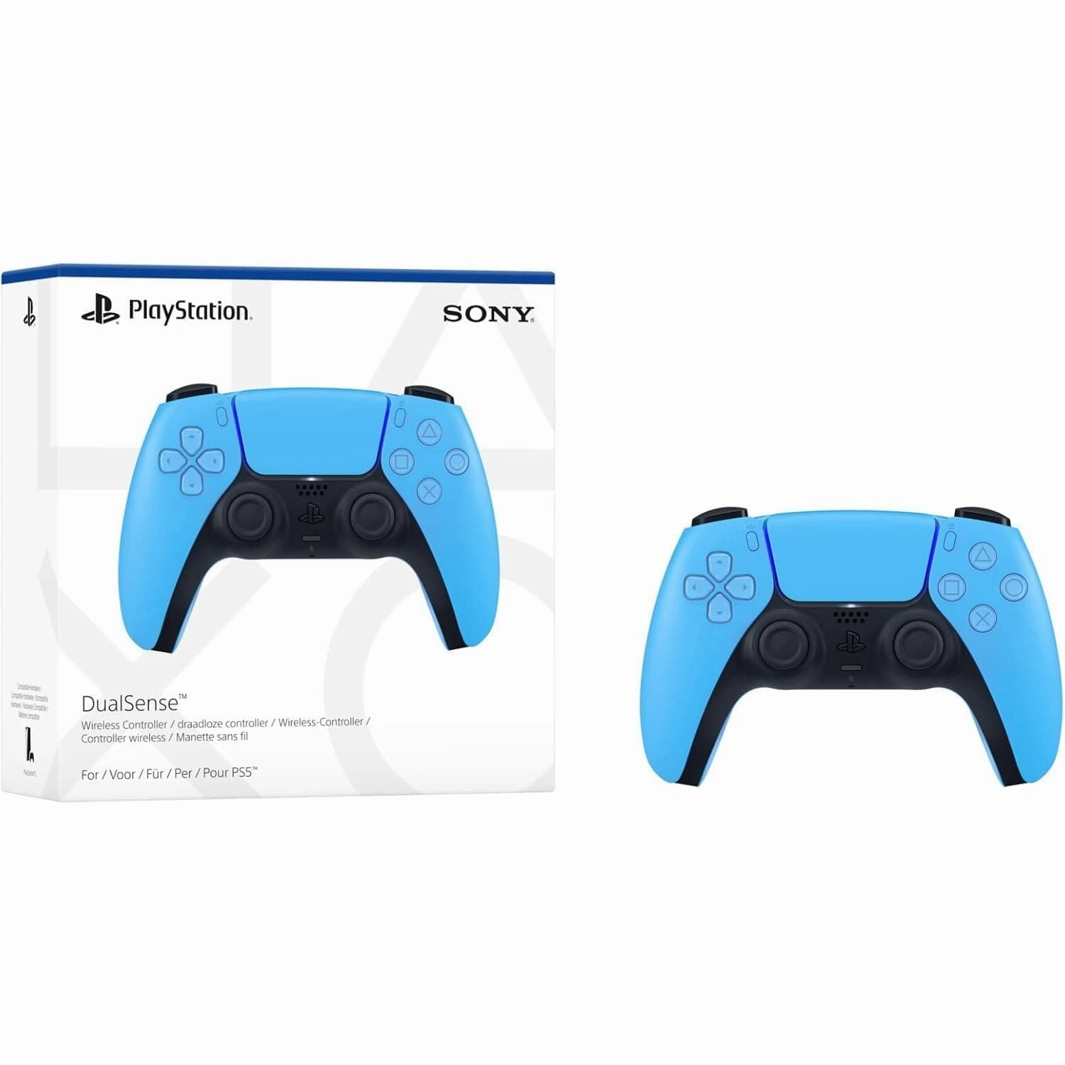 PlayStation Dual Sense Wireless Controller (PS5) - Starlight Blue