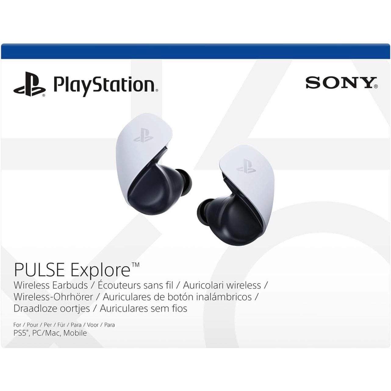PlayStation PULSE Explore Wireless Earbuds, White