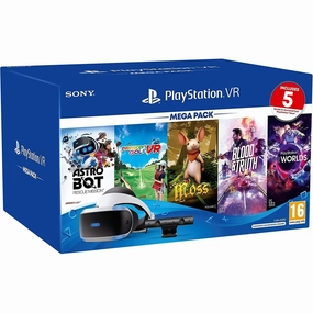 PlayStation VR Mega Pack for PlayStation 4 wireless headphones,bluetooth headphones,noise cancelling headphones,wireless earbuds