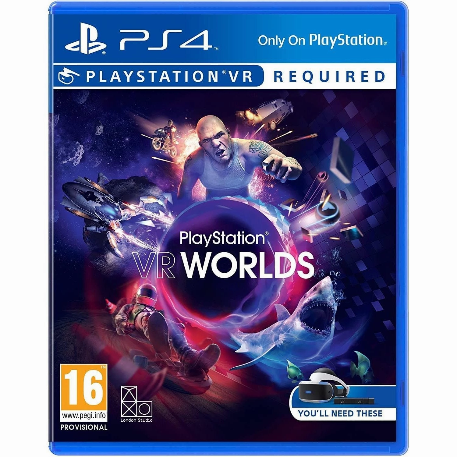 Playstation VR Worlds (PSVR) wireless headphones,bluetooth headphones,noise cancelling headphones,wireless earbuds