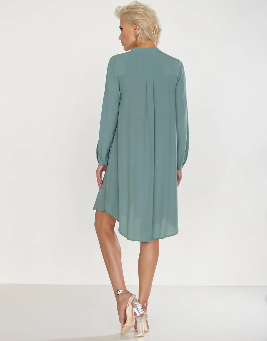 Plumage Beach Shirt - Soft Moss