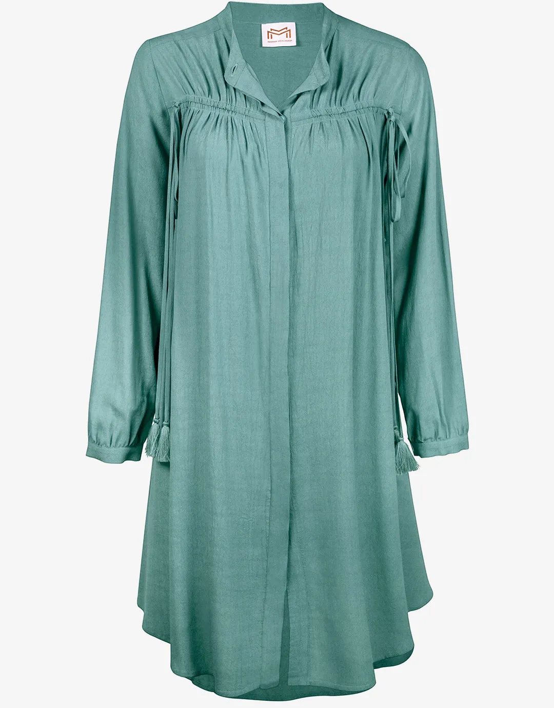 Plumage Beach Shirt - Soft Moss