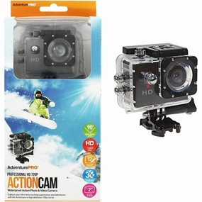 PMS 922009 Action Cam -  2" LCD Screen, Includes Accessories, 1pc, Black camera accessories, dslr camera accessories, best camera tripod