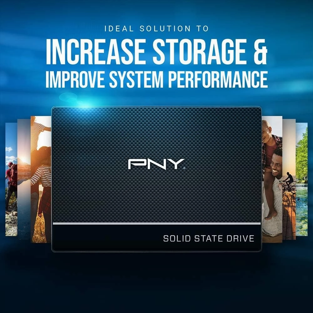 PNY CS900 Internal SSD SATA III, 2.5 Inch, 1TB, Read speed up to 535MB/s