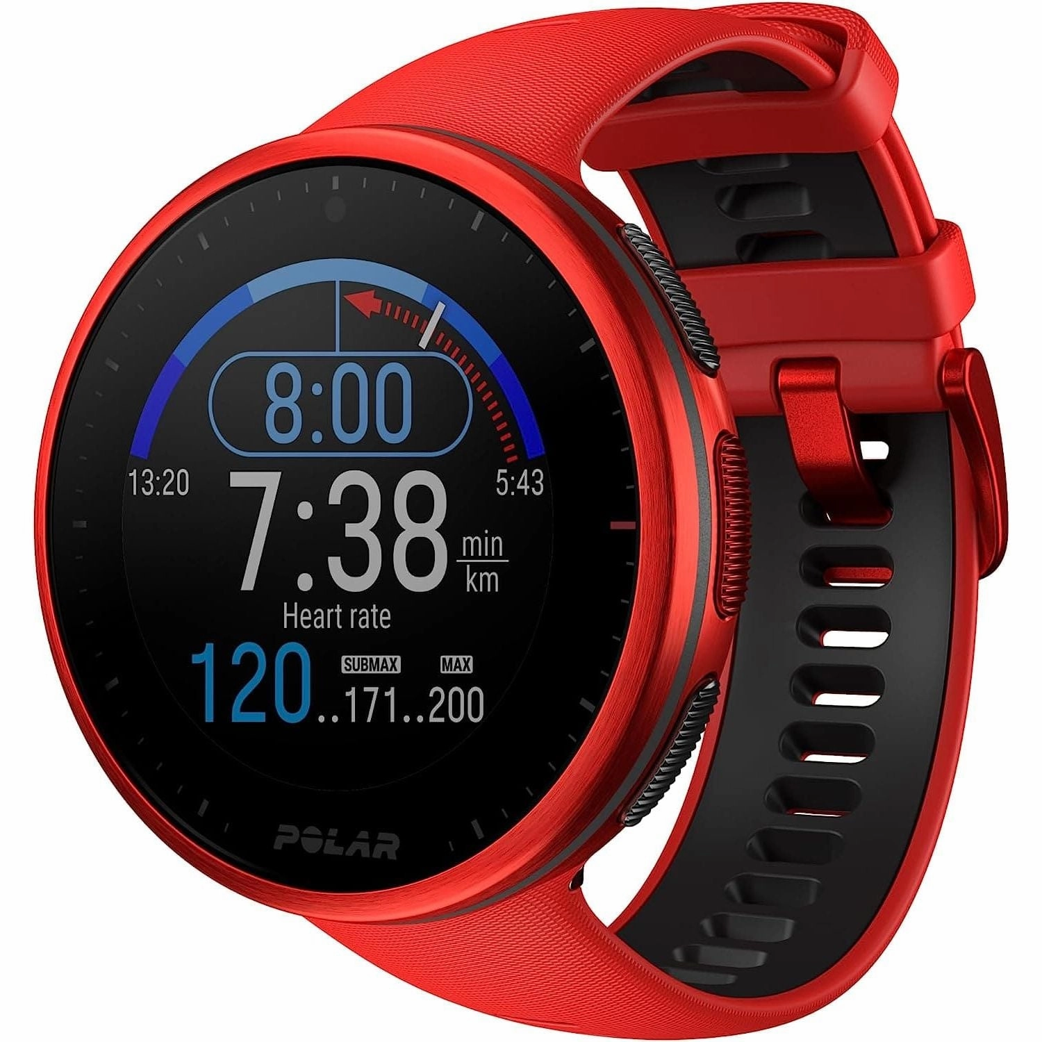 Polar Vantage V2 - Premium Multisport GPS Watch - Red
