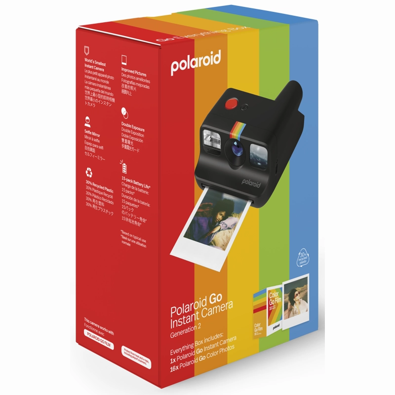 POLAROID GO GEN 2 INSTANT CAMERA SET [BLACK]