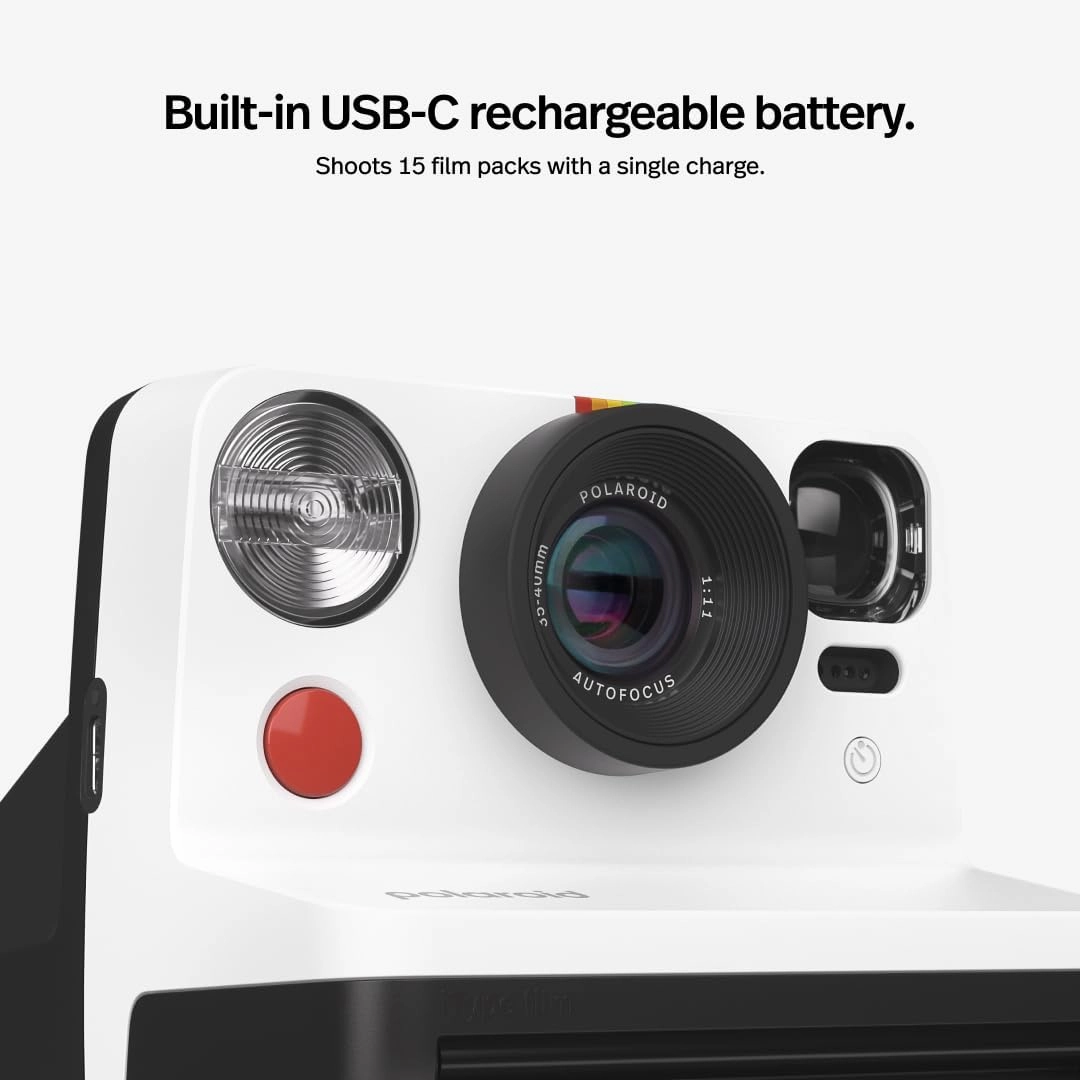 Polaroid Now Gen 2 Instant Camera - Black & White