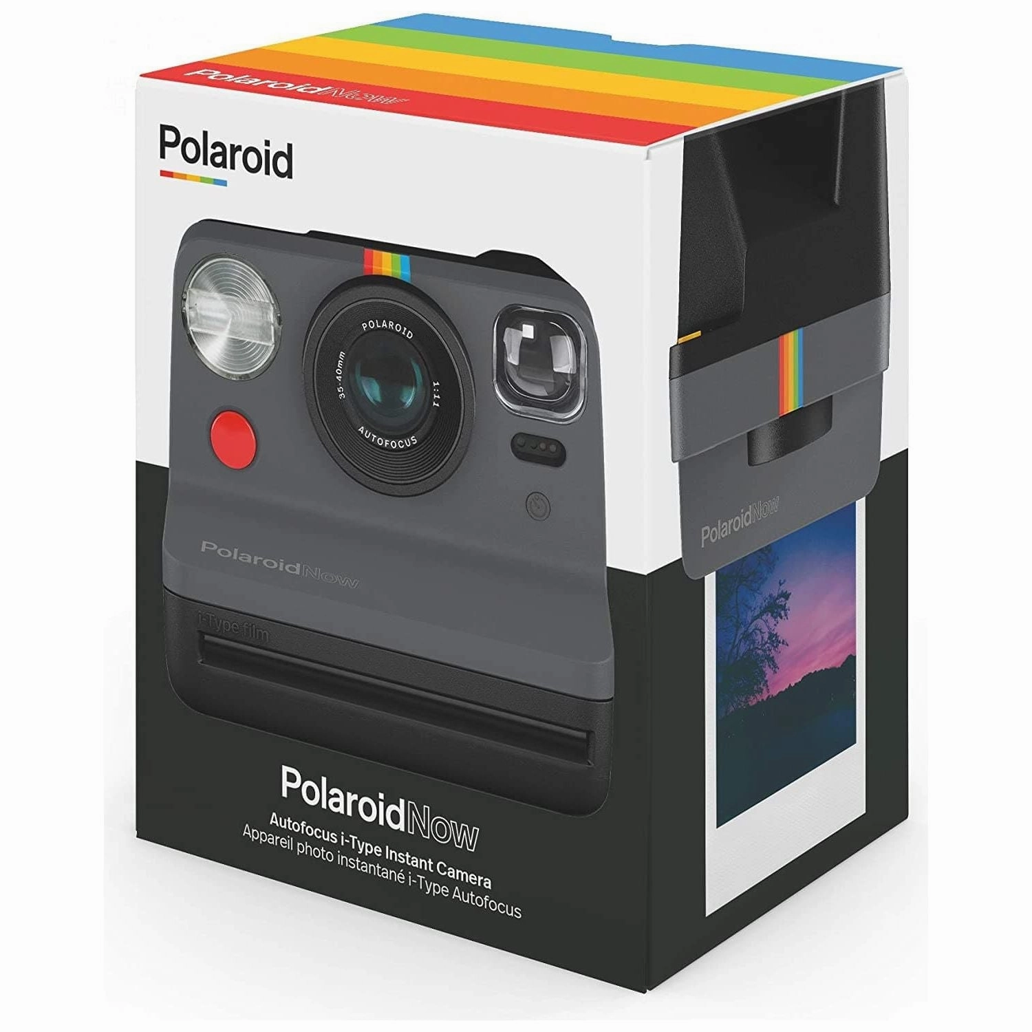 Polaroid Now Instant Camera i-Type - Black - 9028