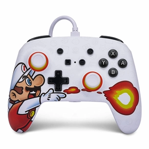 PowerA Enhanced Wired Controller for Nintendo Switch - Fireball Mario smartwatch accessories, apple watch bands, charging dock for smartwatch