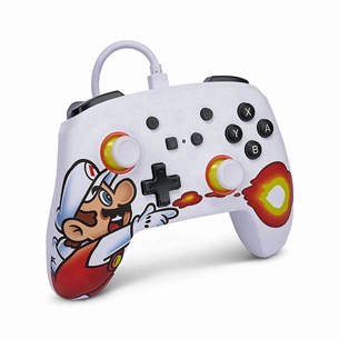PowerA Enhanced Wired Controller for Nintendo Switch - Fireball Mario