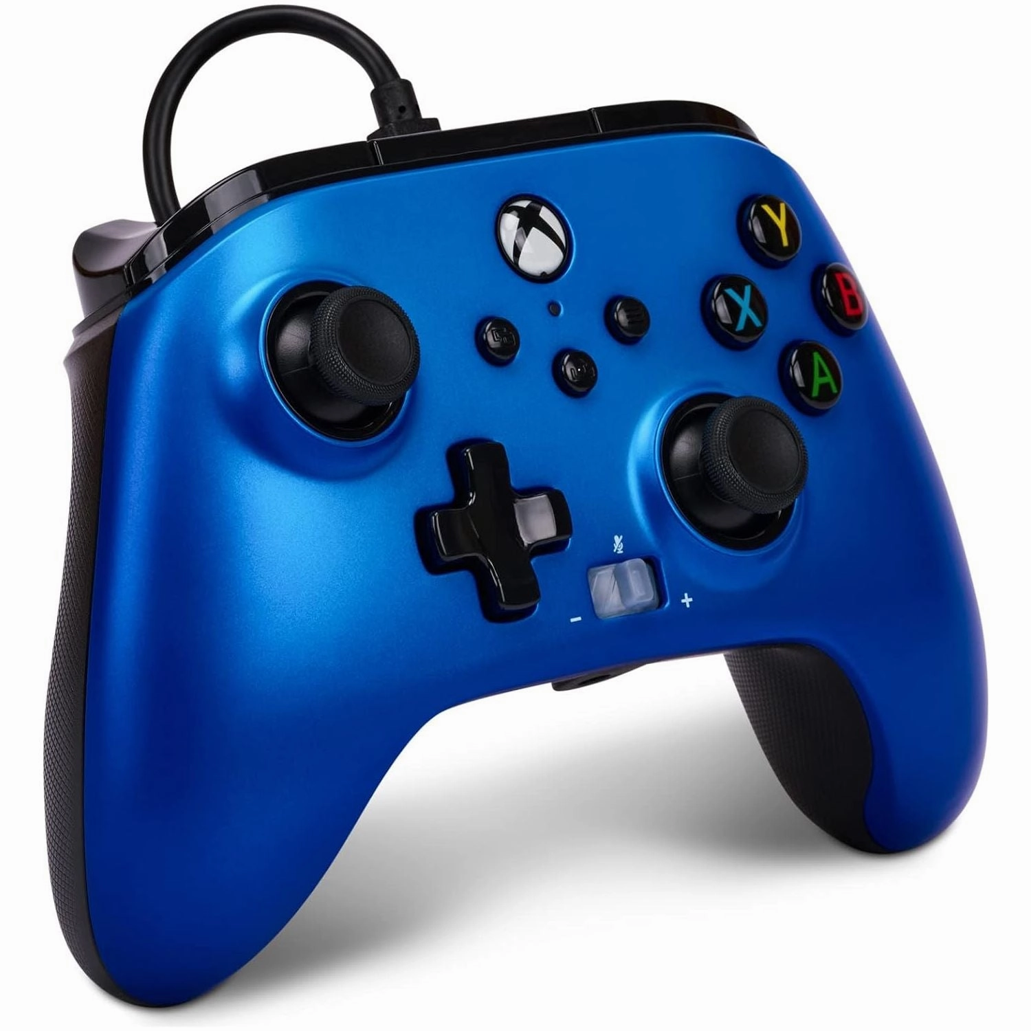 PowerA Enhanced Wired Controller for Xbox Series X|S, Wired Video Game Controller, Gamepad for Xbox X and S, Officially Licenced by Xbox, 2 Years Manufacturer Warranty- Sapphire Fade