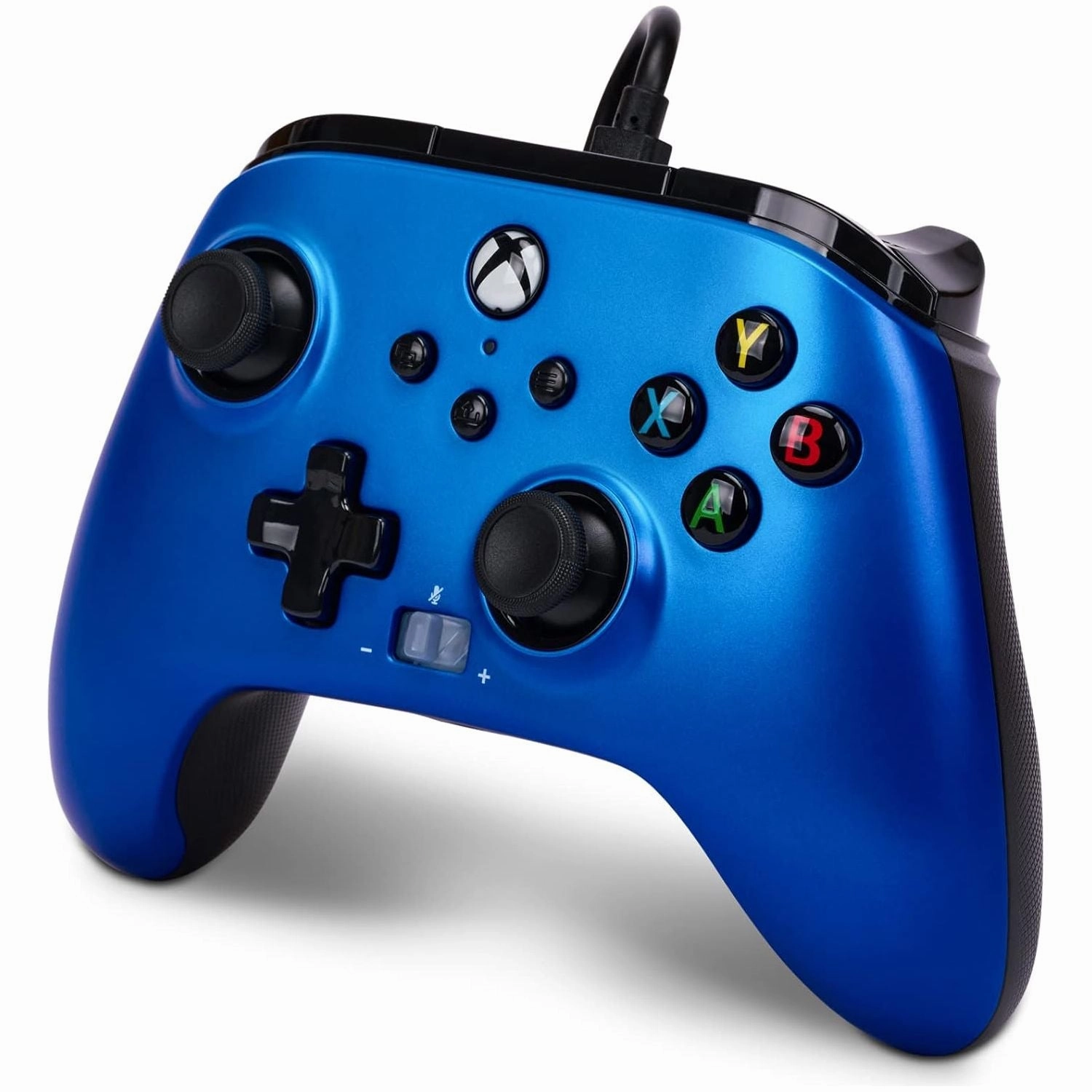 PowerA Enhanced Wired Controller for Xbox Series X|S, Wired Video Game Controller, Gamepad for Xbox X and S, Officially Licenced by Xbox, 2 Years Manufacturer Warranty- Sapphire Fade