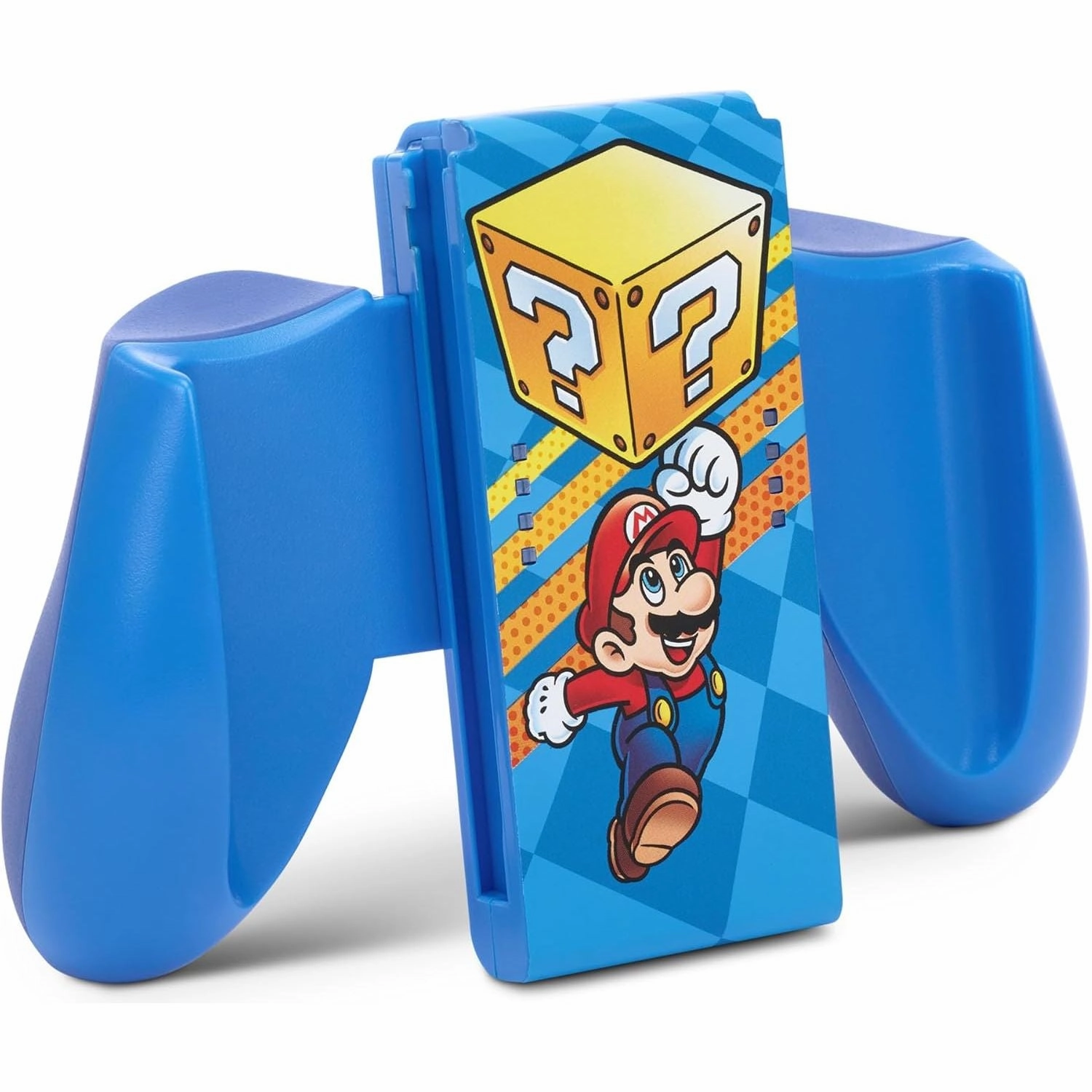 PowerA Joy-Con Comfort Grip for Nintendo Switch, OLED & Lite  Mystery Block Mario Edition, Officially Licensed