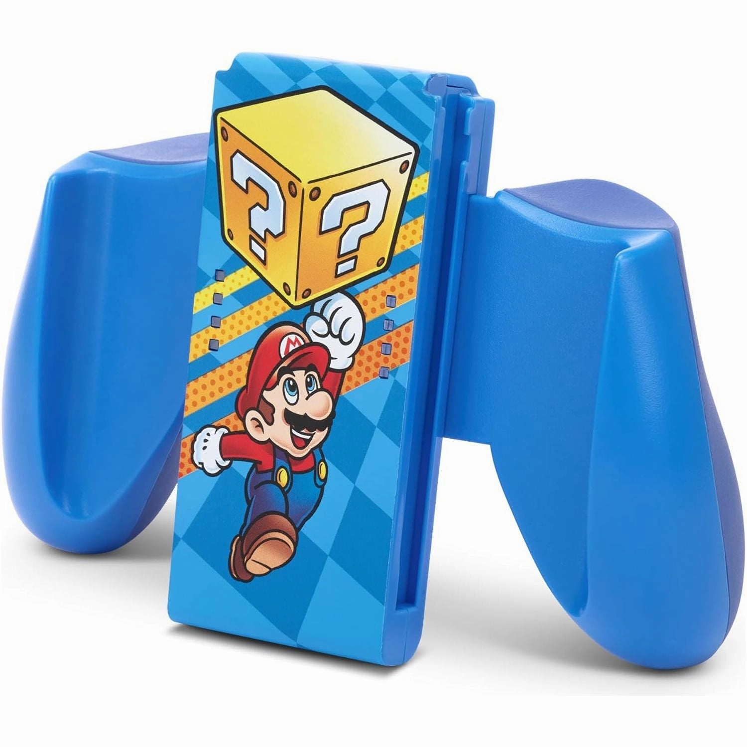 PowerA Joy-Con Comfort Grip for Nintendo Switch, OLED & Lite  Mystery Block Mario Edition, Officially Licensed