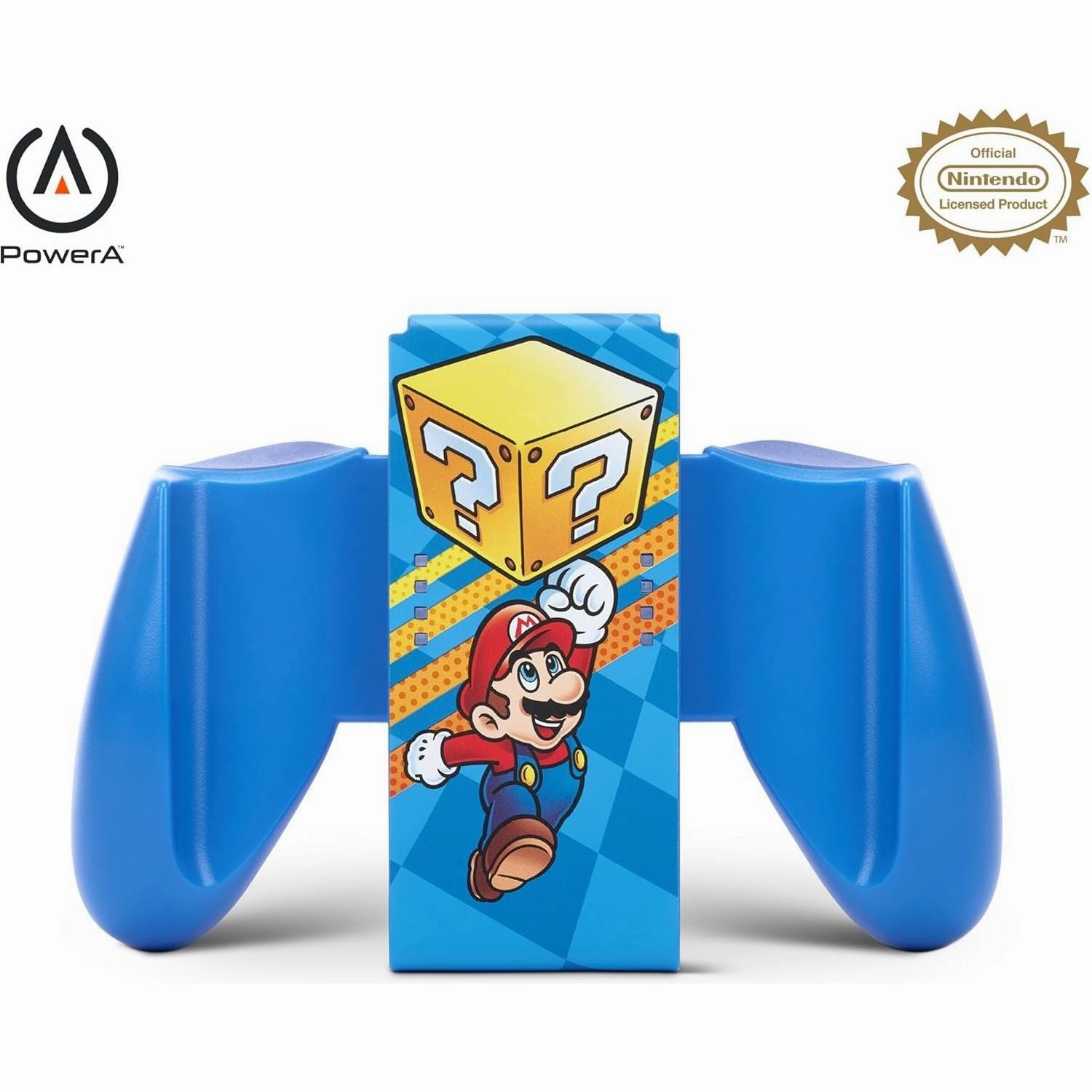 PowerA Joy-Con Comfort Grip for Nintendo Switch, OLED & Lite  Mystery Block Mario Edition, Officially Licensed smartwatch accessories, apple watch bands, charging dock for smartwatch
