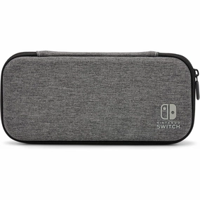 PowerA Slim Case for Nintendo Switch - OLED, Switch & Switch Lite - Charcoal, Protective Gaming Console Case, Officially Licensed smartwatch accessories, apple watch bands, charging dock for smartwatch