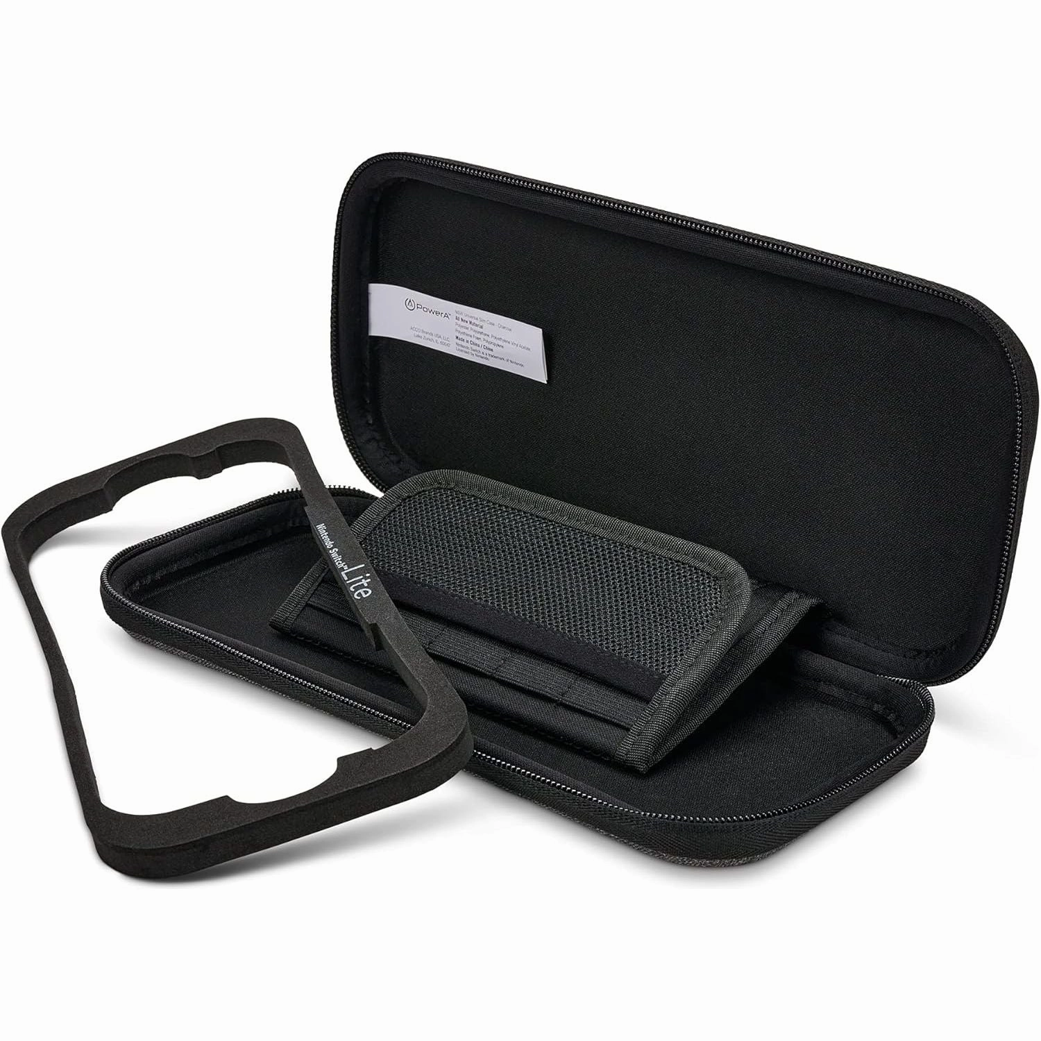 PowerA Slim Case for Nintendo Switch - OLED, Switch & Switch Lite - Charcoal, Protective Gaming Console Case, Officially Licensed