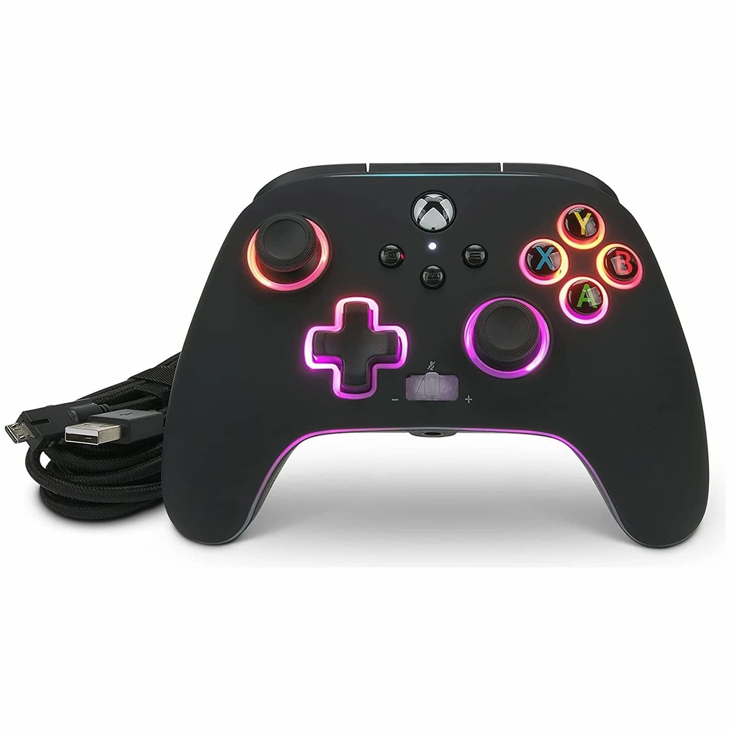 PowerA Spectra Infinity Enhanced Wired Controller for Xbox Series X|S, Wired Video Game Controller, Gamepad for Xbox X and S, Officially Licenced by Xbox - Black