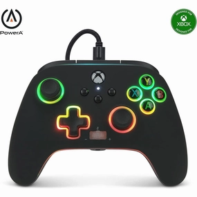 PowerA Spectra Infinity Enhanced Wired Controller for Xbox Series X|S, Wired Video Game Controller, Gamepad for Xbox X and S, Officially Licenced by Xbox - Black wireless gaming headset, best gaming earbuds, bluetooth earbuds with mic