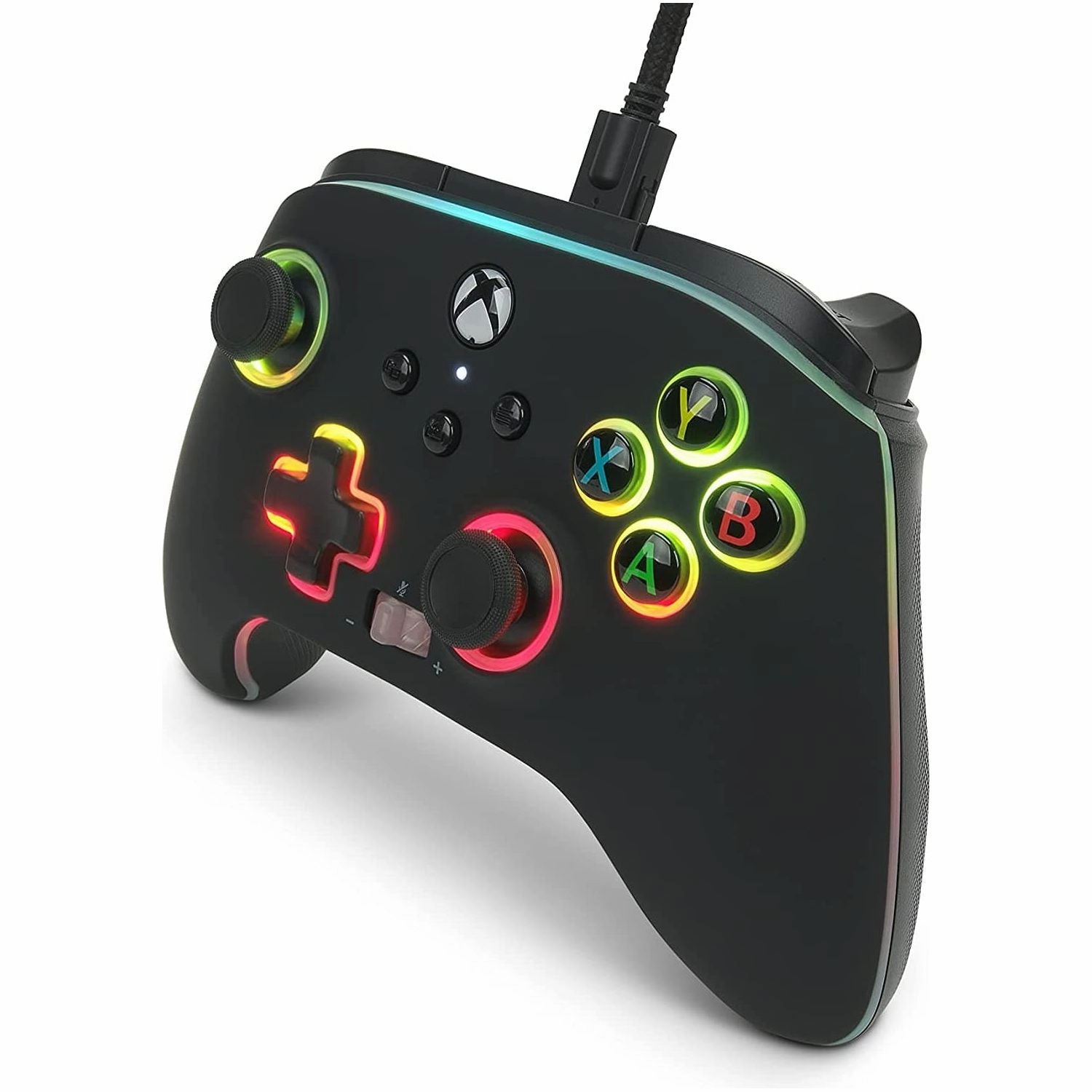 PowerA Spectra Infinity Enhanced Wired Controller for Xbox Series X|S, Wired Video Game Controller, Gamepad for Xbox X and S, Officially Licenced by Xbox - Black