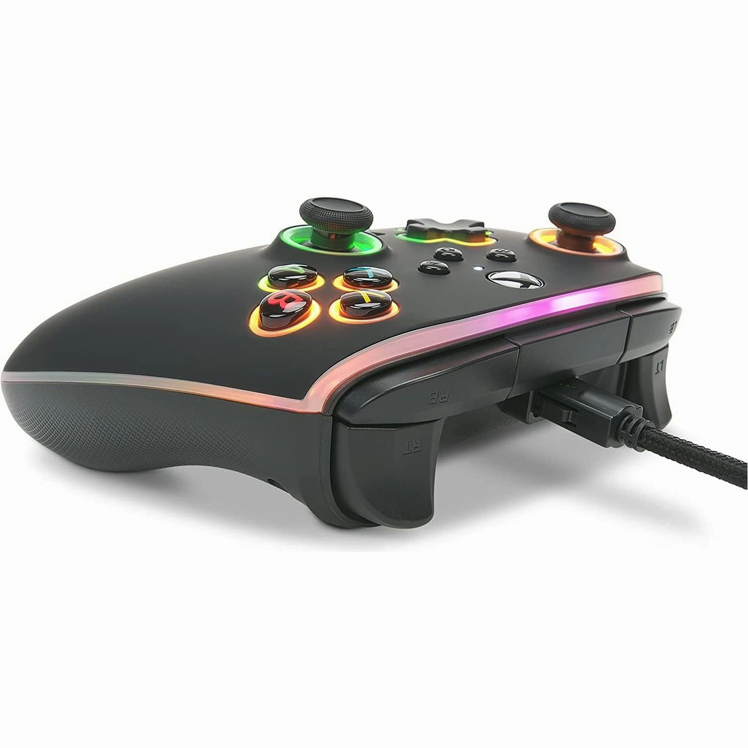 PowerA Spectra Infinity Enhanced Wired Controller for Xbox Series X|S, Wired Video Game Controller, Gamepad for Xbox X and S, Officially Licenced by Xbox - Black