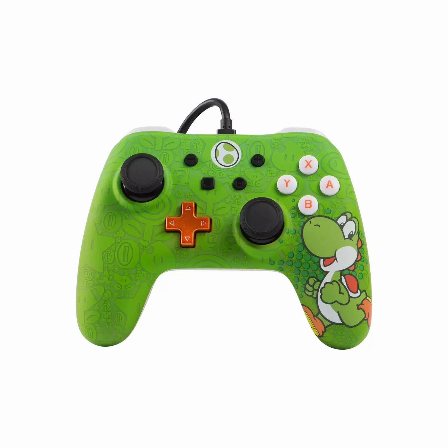 PowerA Wired Controller for Nintendo Switch - OLED Model, Nintendo Switch and Nintendo Switch Lite - Yoshi, Gamepad, Game Controller, Wired Controller, Officially Licensed