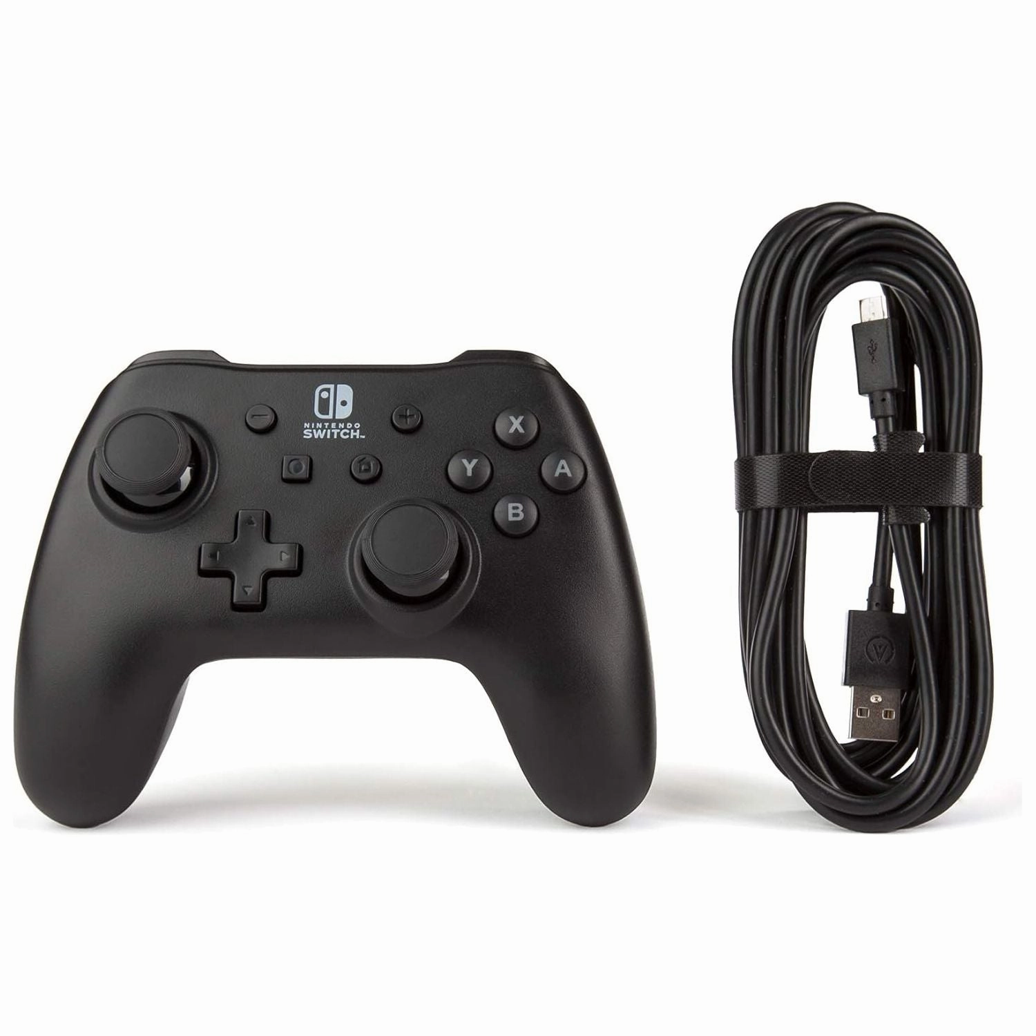 PowerA Wired Controller for Nintendo Switch  Matte Black