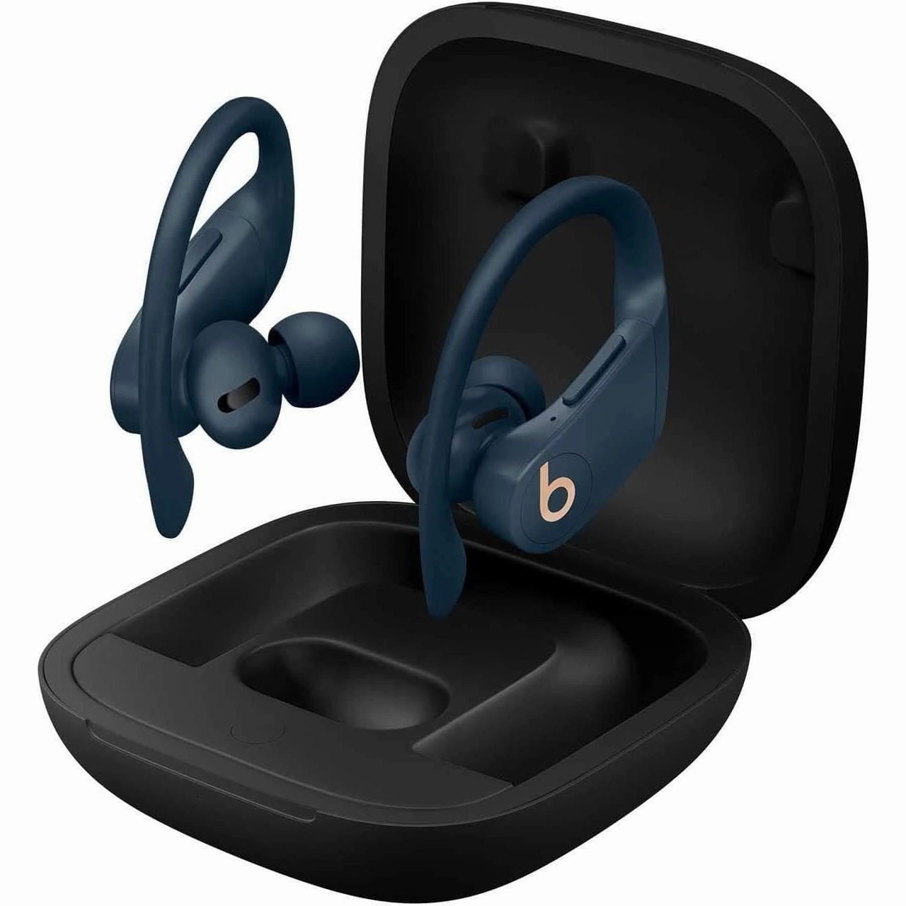 Powerbeats Pro Wireless Earphones - Navy | Apple H1 Chip | Class 1 Bluetooth | 9-Hour Battery | Sweat Resistant | Built-In Mic