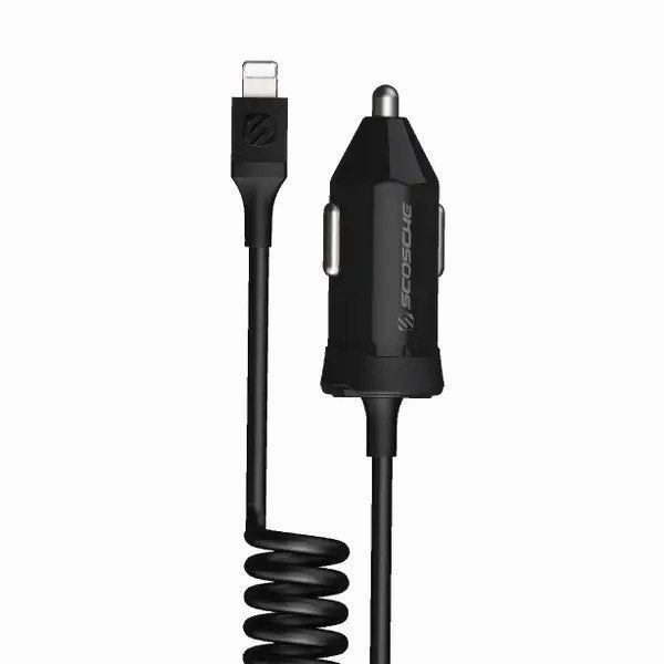 PowerVolt PD20  20W PD Car Charger with Captive Lightning Cable (Extends up to 9m) nintendo switch accessories, buy nintendo switch, best switch games