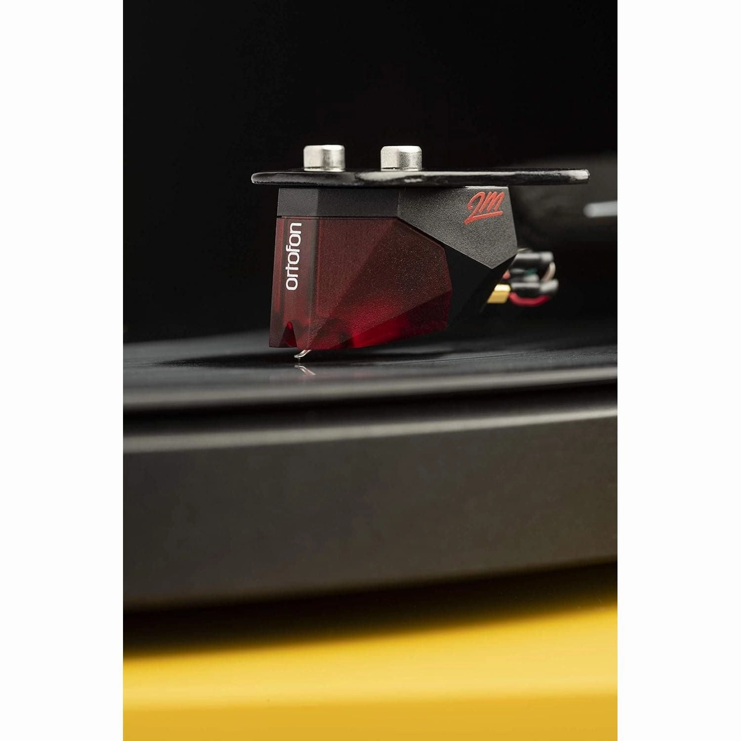 Pro-Ject Debut Carbon EVO Audiophile Turntable - Carbon Fiber Tonearm, Electronic Speed Selection, Pre-Mounted Ortofon 2M Red Cartridge - Satin Green