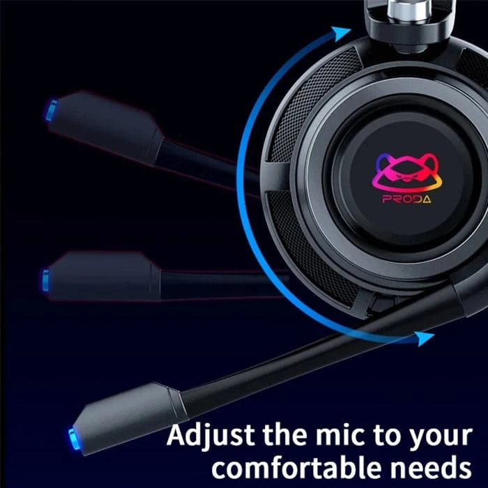 Proda PD-BH700 Kuson Gaming Headset (Black)