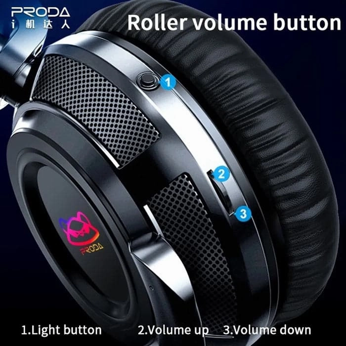 Proda PD-BH700 Kuson Gaming Headset (Black)