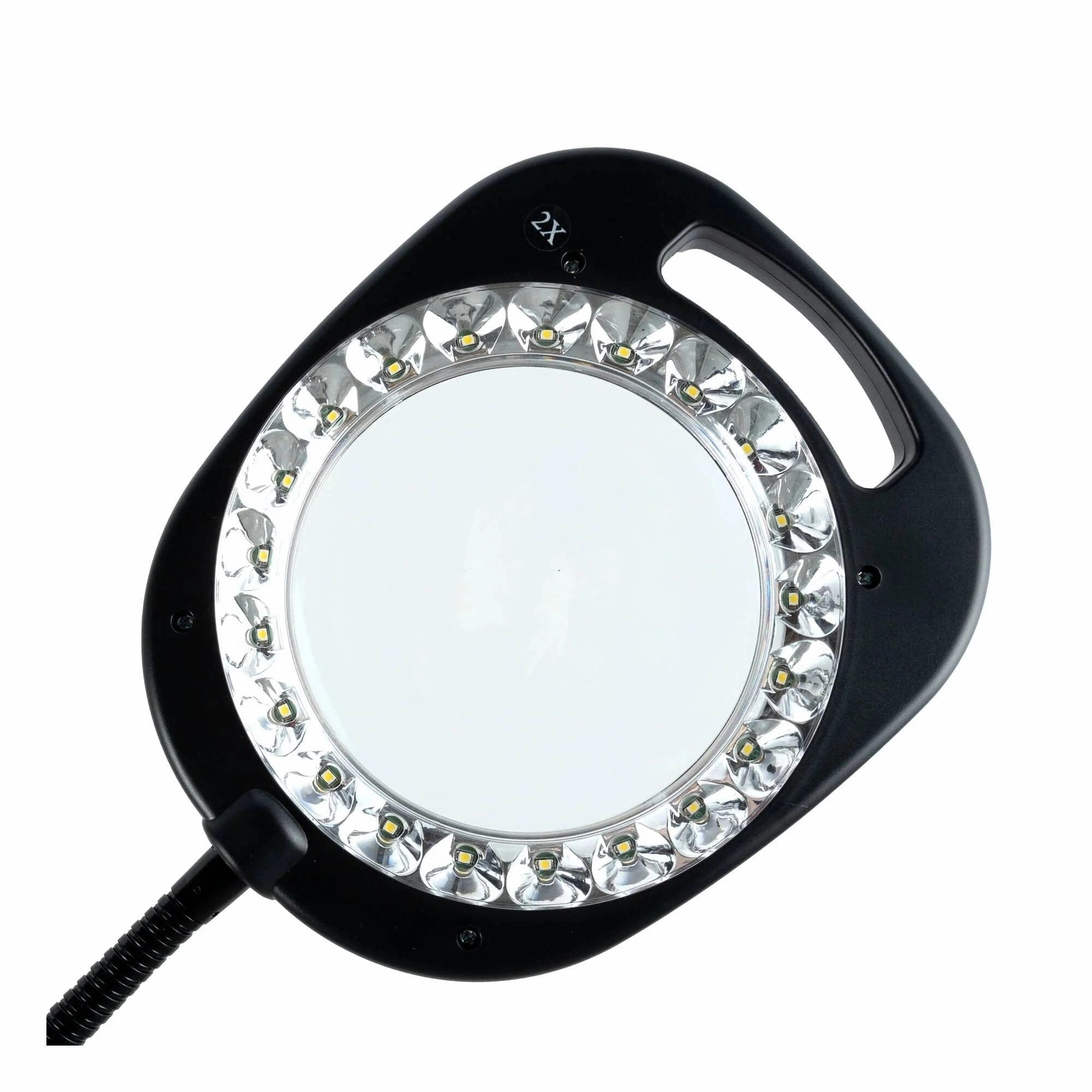 Purelite 4 -in-1 Crafters Magnifying Lamp - Black