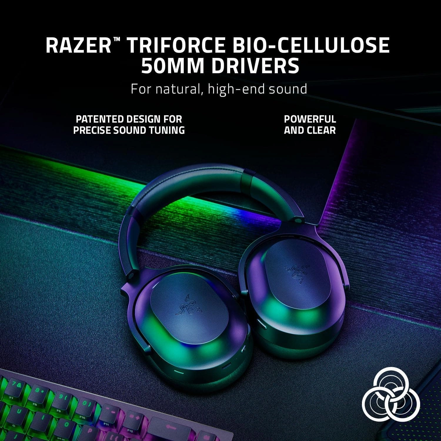 RAZER Barracuda Pro Wireless Noise-Cancelling Gaming Headset - Black
