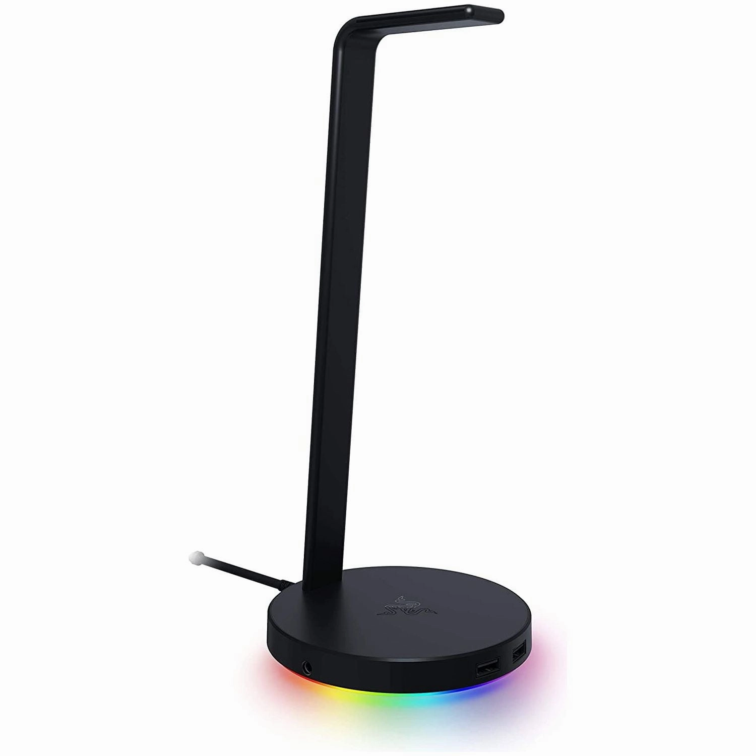Razer Base Station V2 Chroma - Chroma Enabled Headset Stand with 3.1 USB Hub and 7.1 Surround Sound (2 USB 3.1 Ports, Intergrated Headset Stand, Non-Slip Base, Chroma RGB) Black home and kitchen gadgets, smart home electronics, kitchen tech gadgets