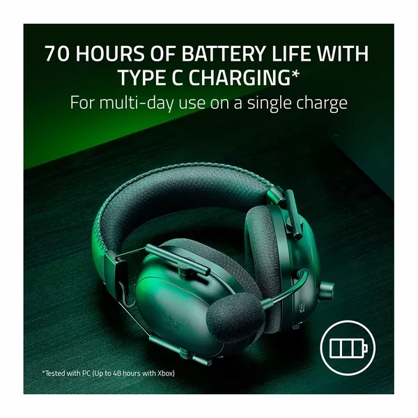 RAZER BlackShark V2 Pro Wireless 7.1 Gaming Headset for Xbox - Black