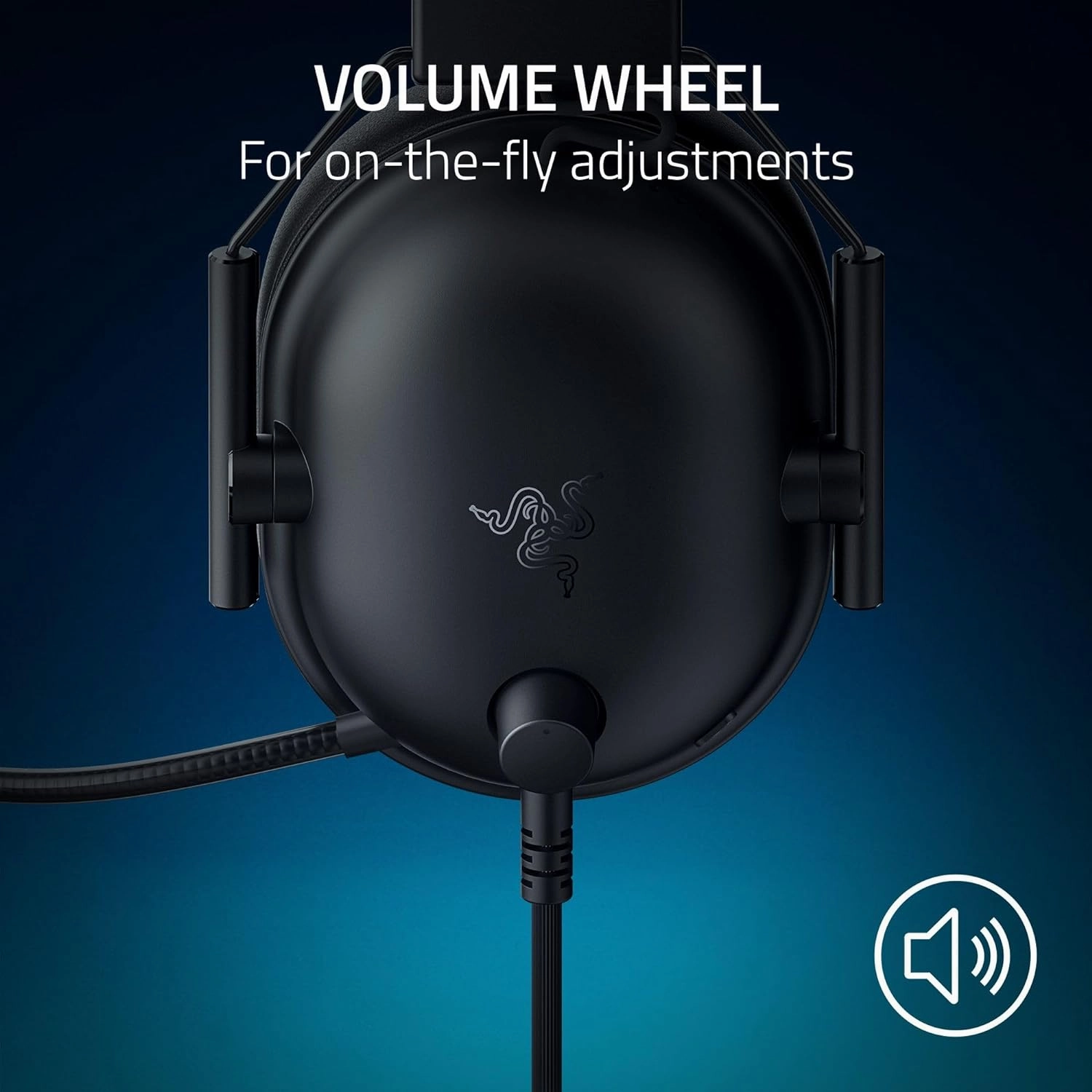 Razer BlackShark V2 X Wired Esports Headset for PlayStation (PS5), 240g, Cardioid Microphone, 50mm Drivers, Passive Noise Cancellation, 3.5mm Connector - Black