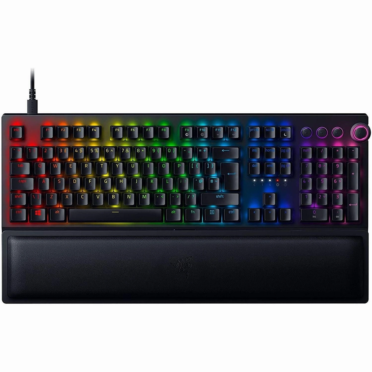 Razer Blackwidow V3 Pro Wireless Gaming Keyword, Mechanical Gaming Keyboard, Wrist Rest, Bluetooth, USB-C, UK Layout - Black desktop computers, gaming desktop pc, all in one desktop deals