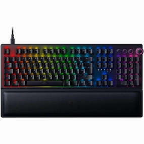 Razer Blackwidow V3 Pro Wireless Gaming Keyword, Mechanical Gaming Keyboard, Wrist Rest, Bluetooth, USB-C, UK Layout - Black computer accessories, buy computer parts, usb c hub for laptop