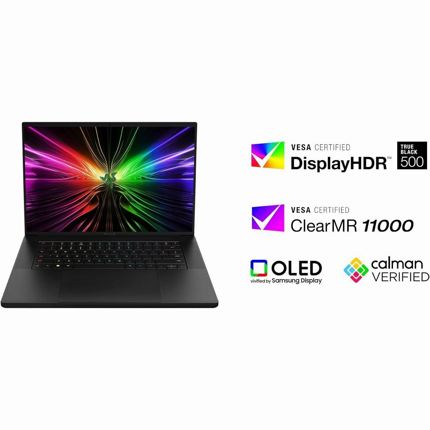 Razer Blade 16 (2024) Gaming Laptop - 16" OLED QHD  240Hz, Intel i9-14900HX, NVIDIA RTX 4070, 16GB DDR5, 1TB SSD - Black (UK Layout)
