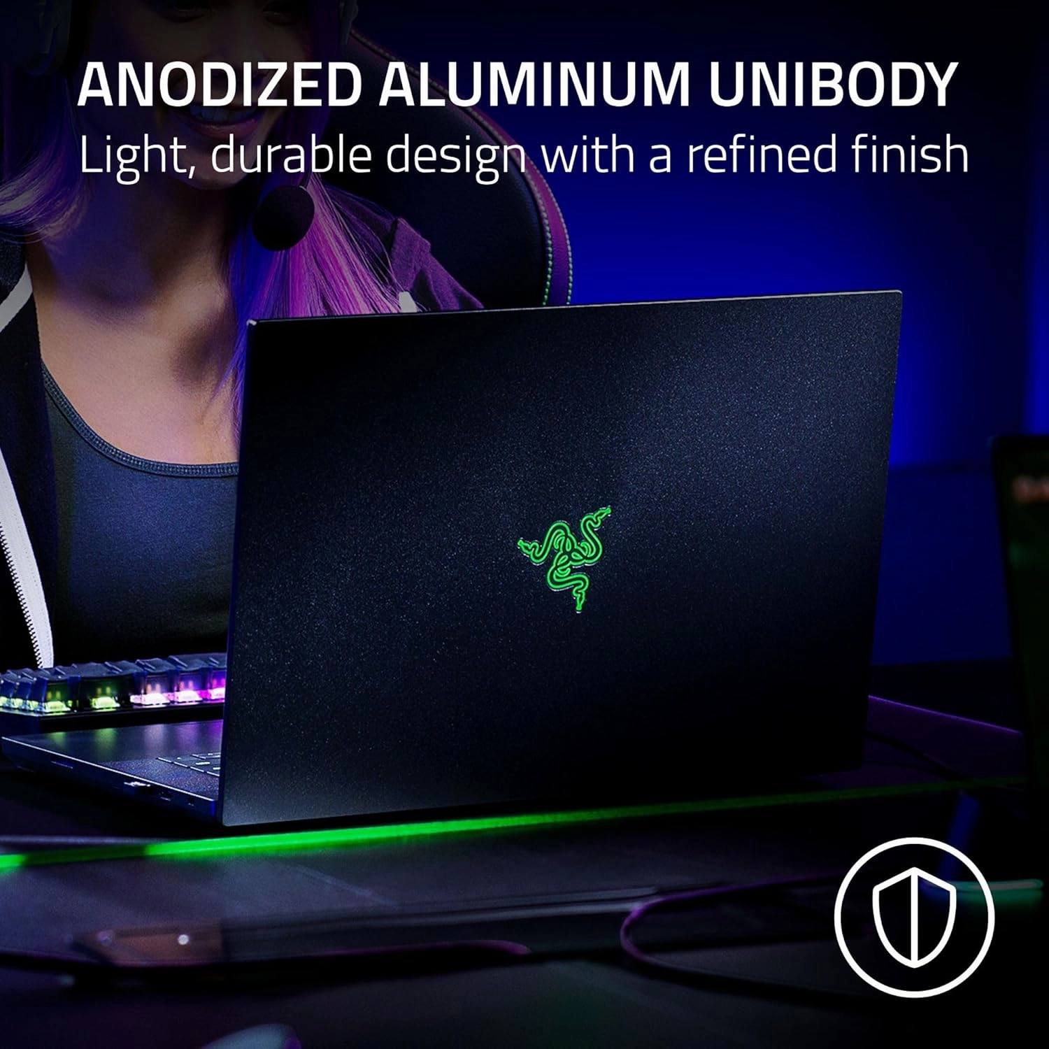 Razer Blade 16 (2024) Gaming Laptop - 16" OLED QHD  240Hz, Intel i9-14900HX, NVIDIA RTX 4070, 16GB DDR5, 1TB SSD - Black (UK Layout)