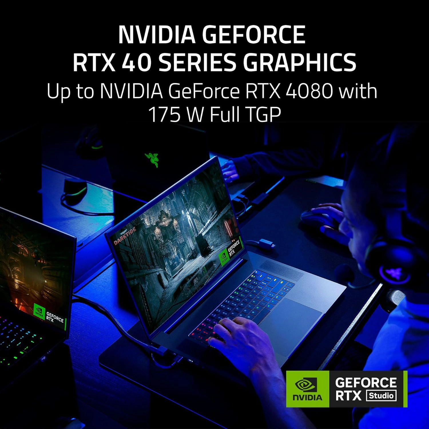 Razer Blade 18 (2024) - 18-inch Gaming Laptop - RTX 4080, Intel i9-14900HX