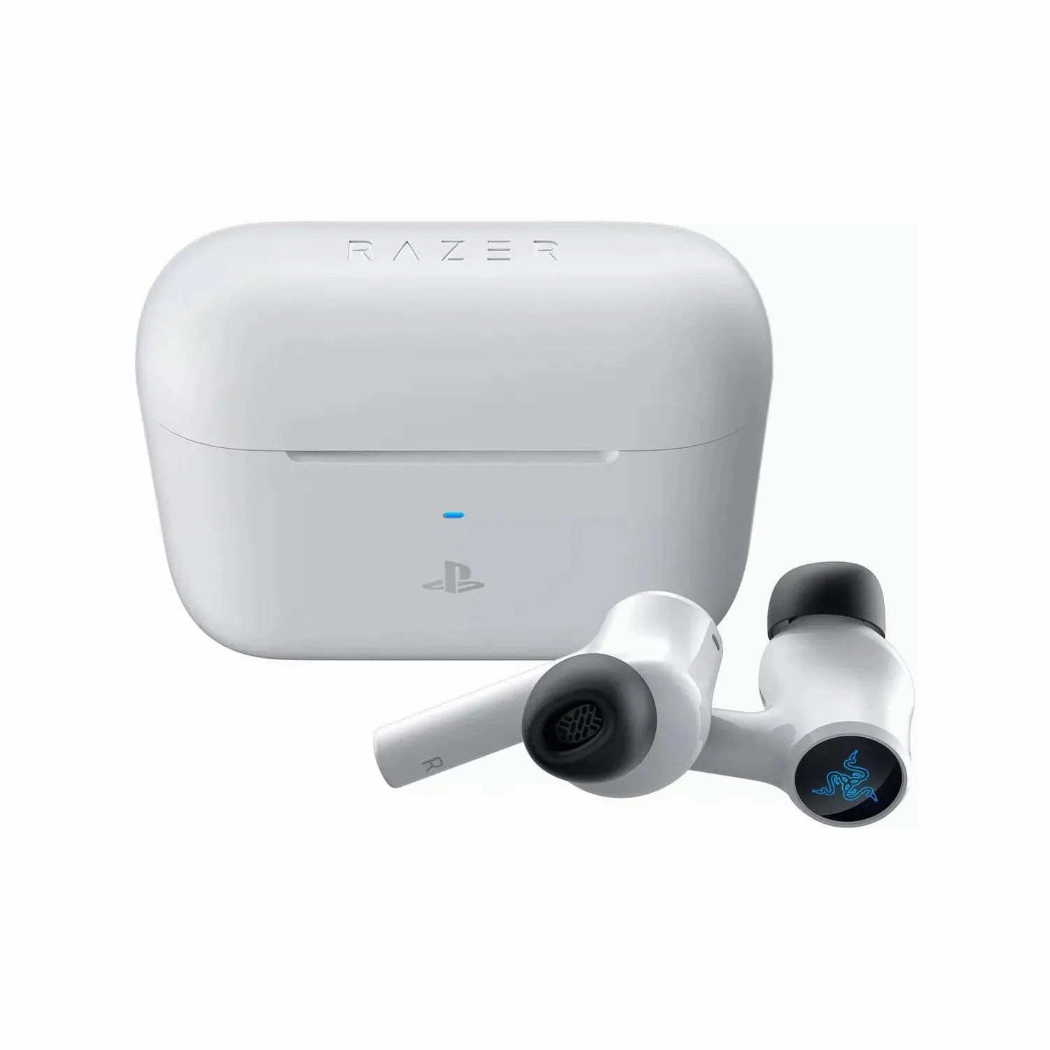 Razer Hammerhead Hyper Speed PS Wireless Gaming Earbuds - White