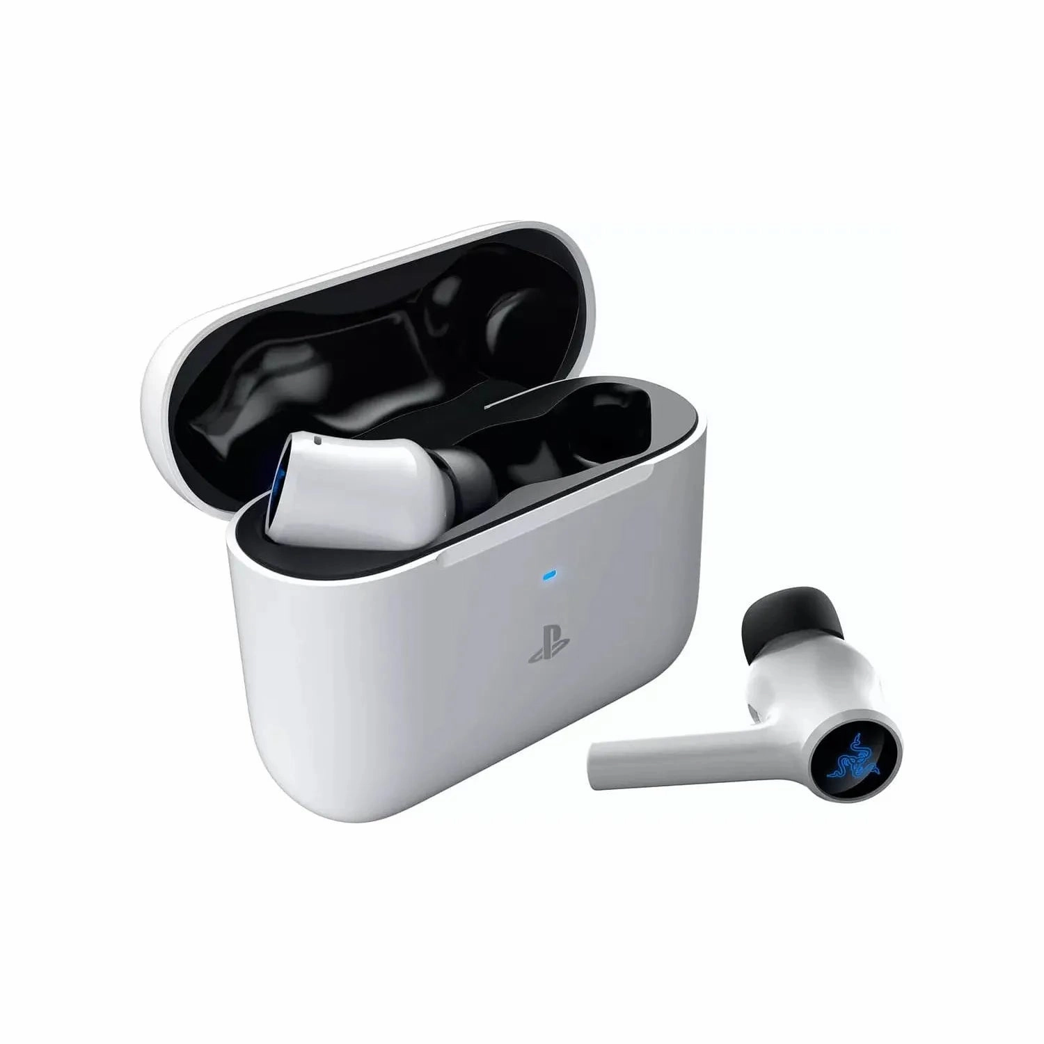 Razer Hammerhead Hyper Speed PS Wireless Gaming Earbuds - White